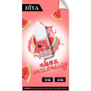 DIYA叮啞電子煙通用瓶裝小煙油 【沁爽西瓜】30mg/30ml